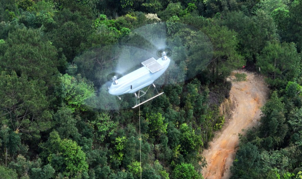 delivery drone for logistics transportation