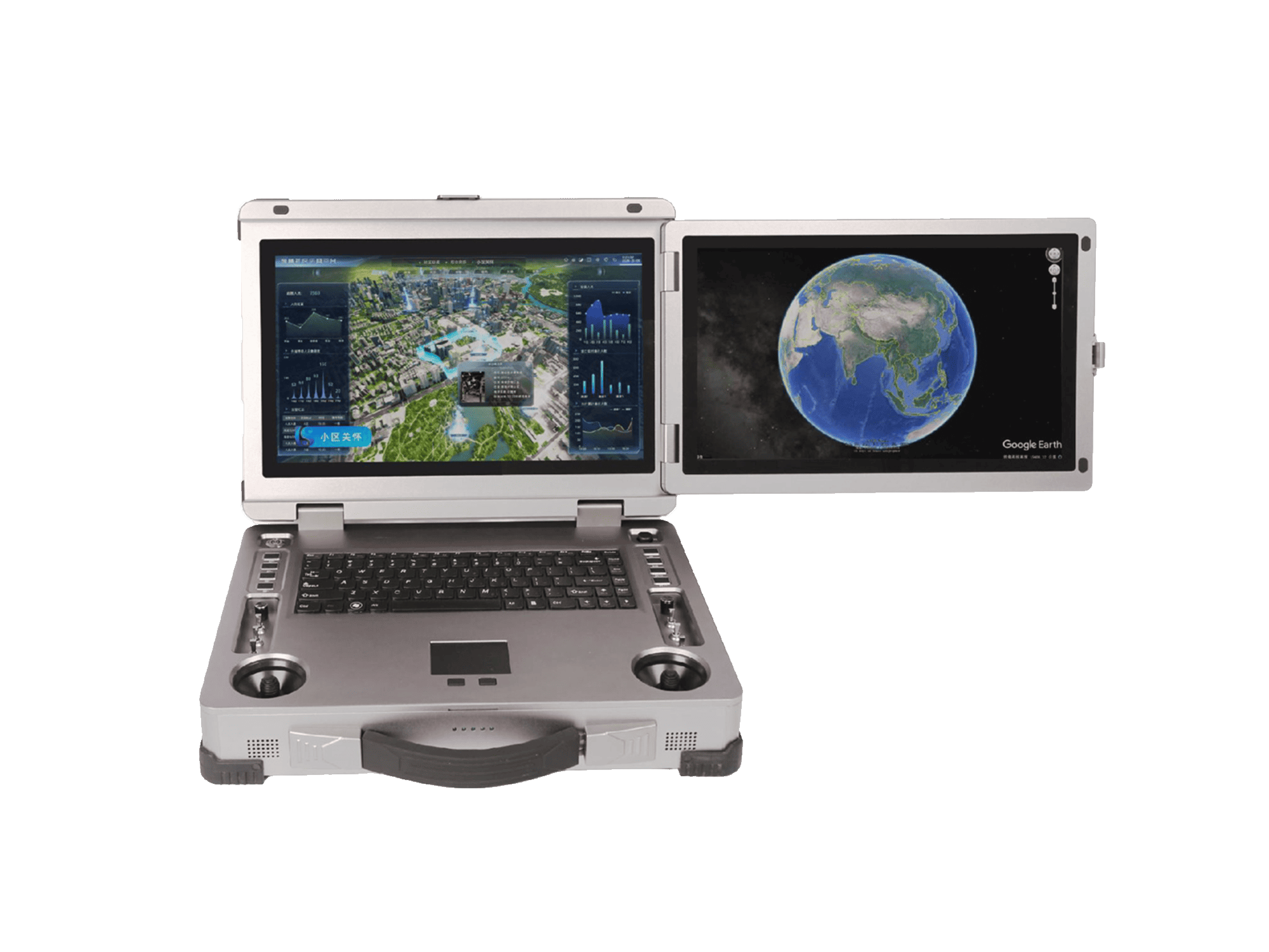 Dual-Screen Ground Station