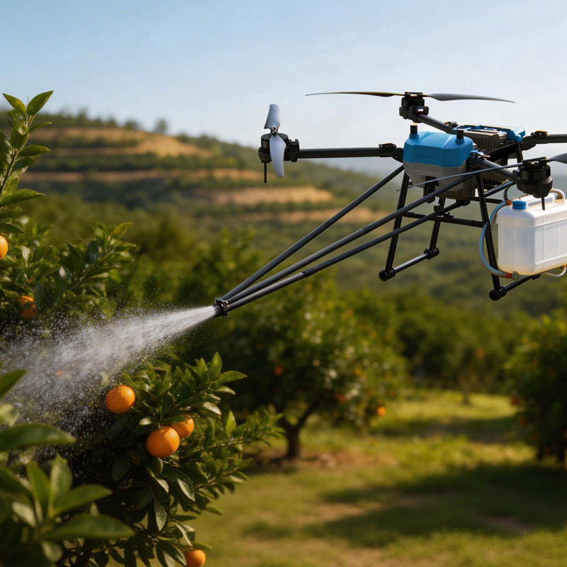 Heavy-Duty Drone and Independent Nozzle