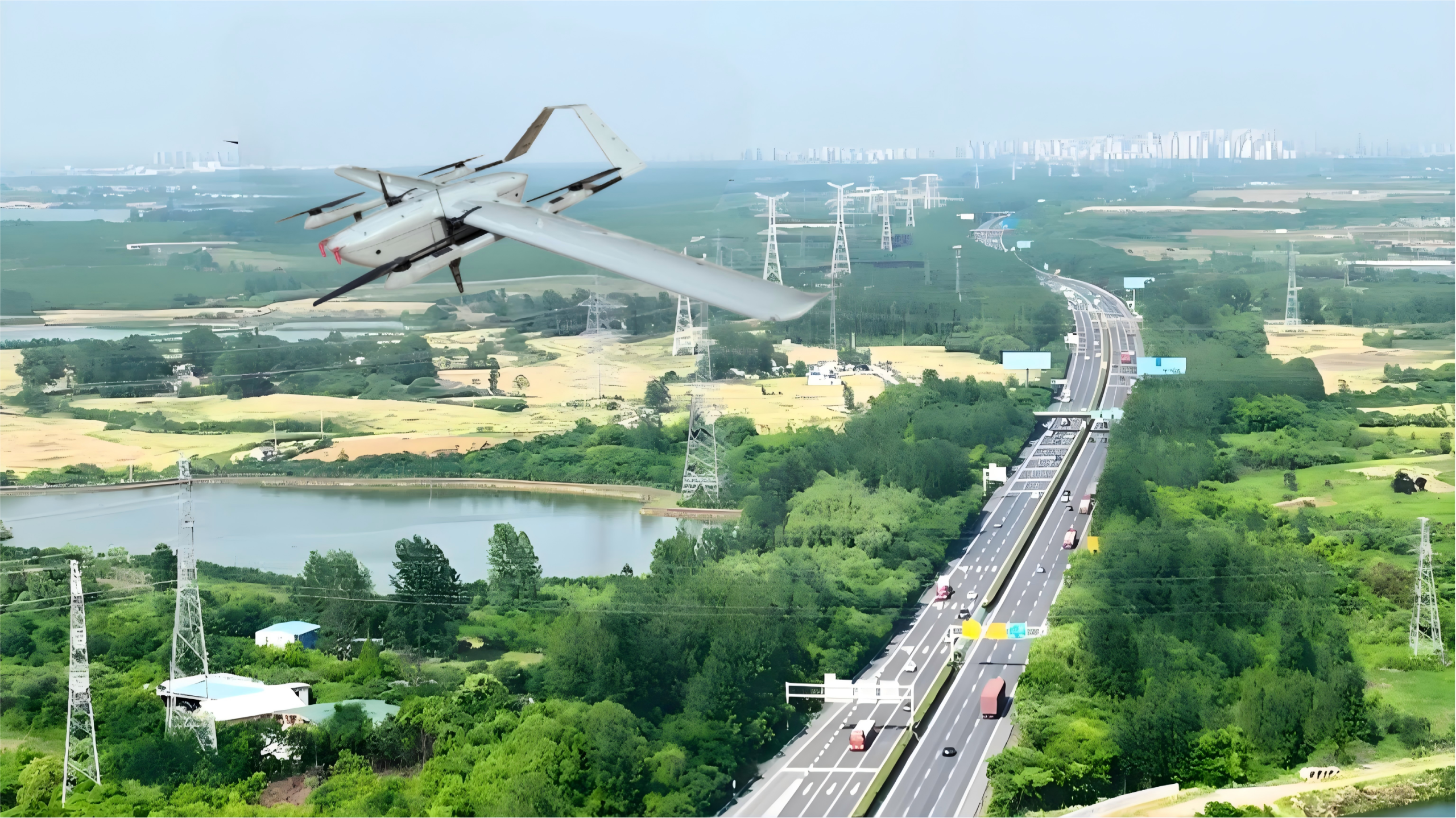 va-d60 electric drone for surveillance and reconnaissance