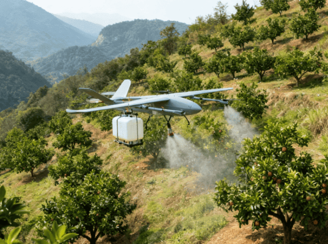 how to use drones for crop spraying