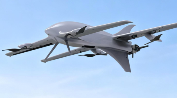 vtol fixed wing drones for power line inspection