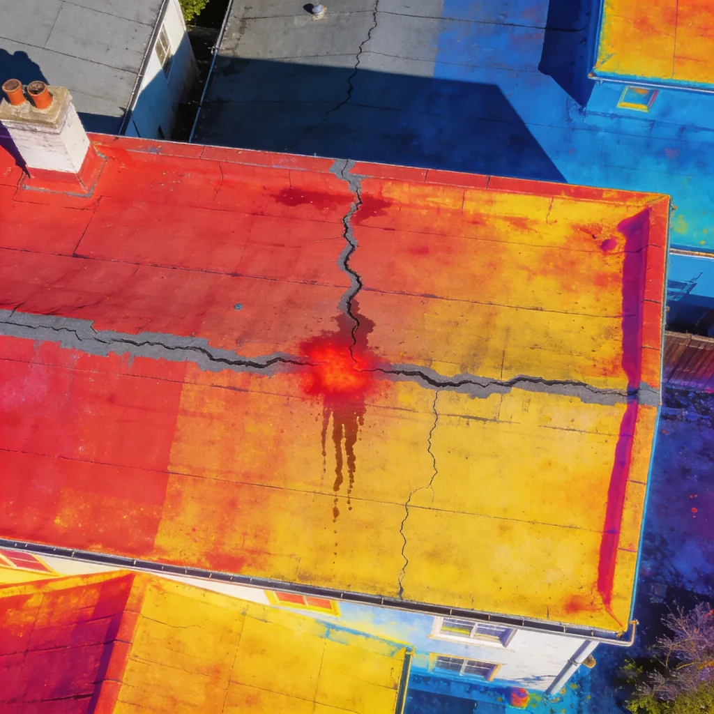 Drone detecting roof cracks and leaks using thermal imaging_11zon