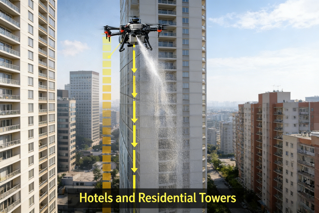 Hotels and Residential Towers