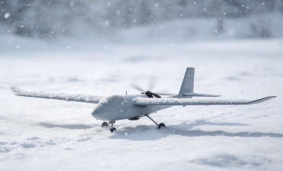 tips to fly industrial drones in snow