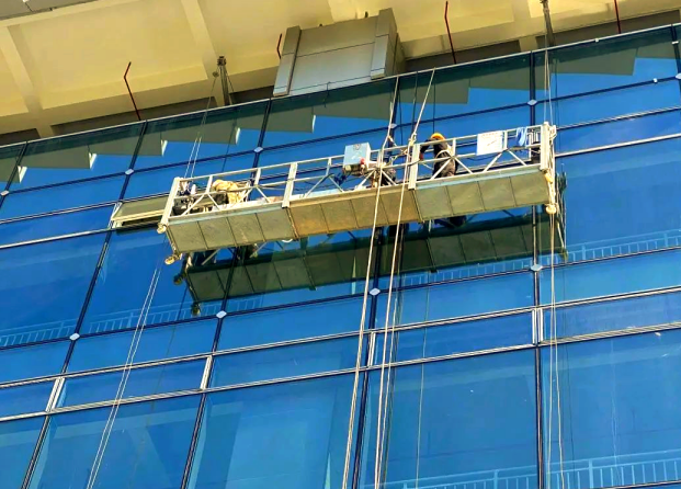 cradle for high rise glass cleaning