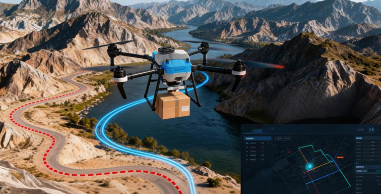 flexible scheduling feature of logistic drone