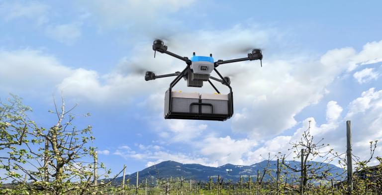 highly efficient and fast feature of logistic drone