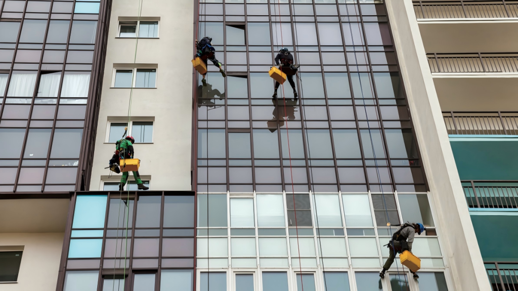 traditional manual for cleaning high buildings