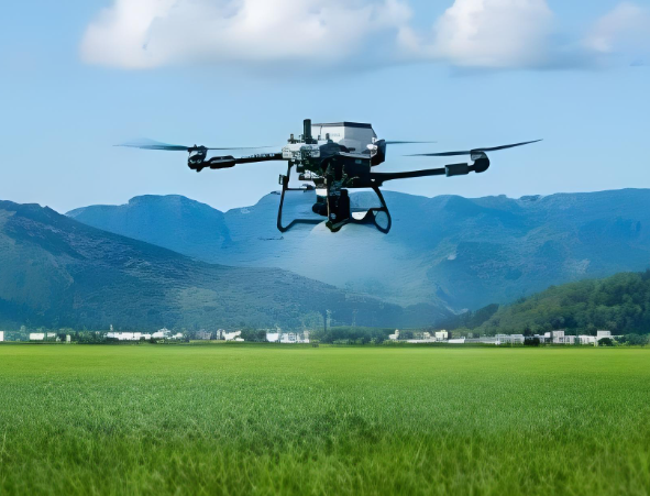 advantages of agricultrual spray drones for small farms