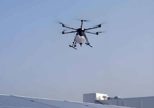 advantages of drone roof cleaning