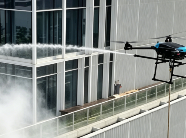 applications of fire fighting drone