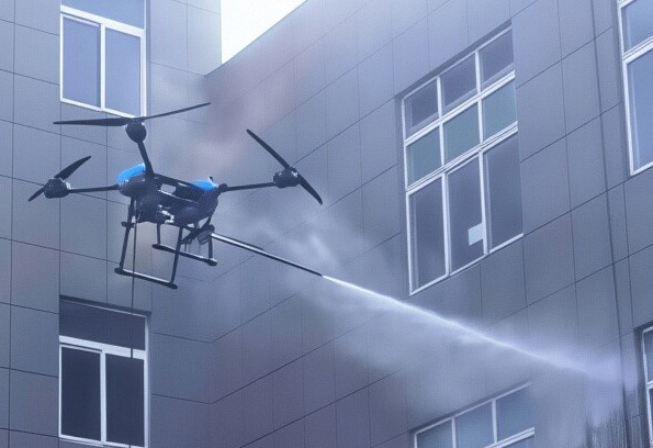 benefits of drone for exterior window cleaning