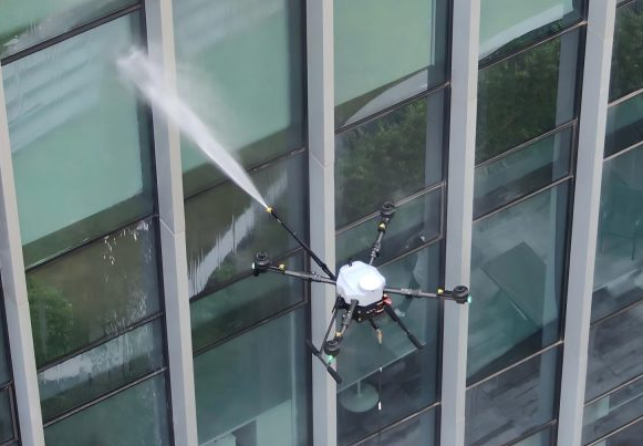 multi rotor drones for cleaning use