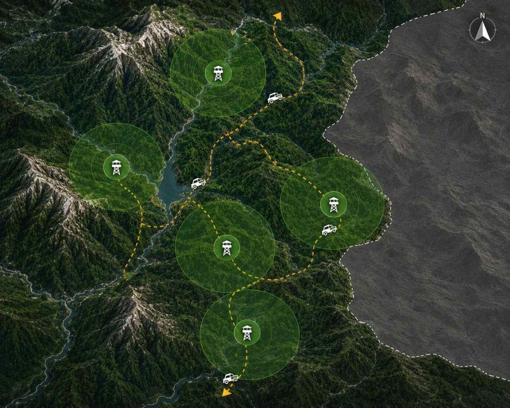 Limitations of traditional wildfire monitoring in remote forest areas