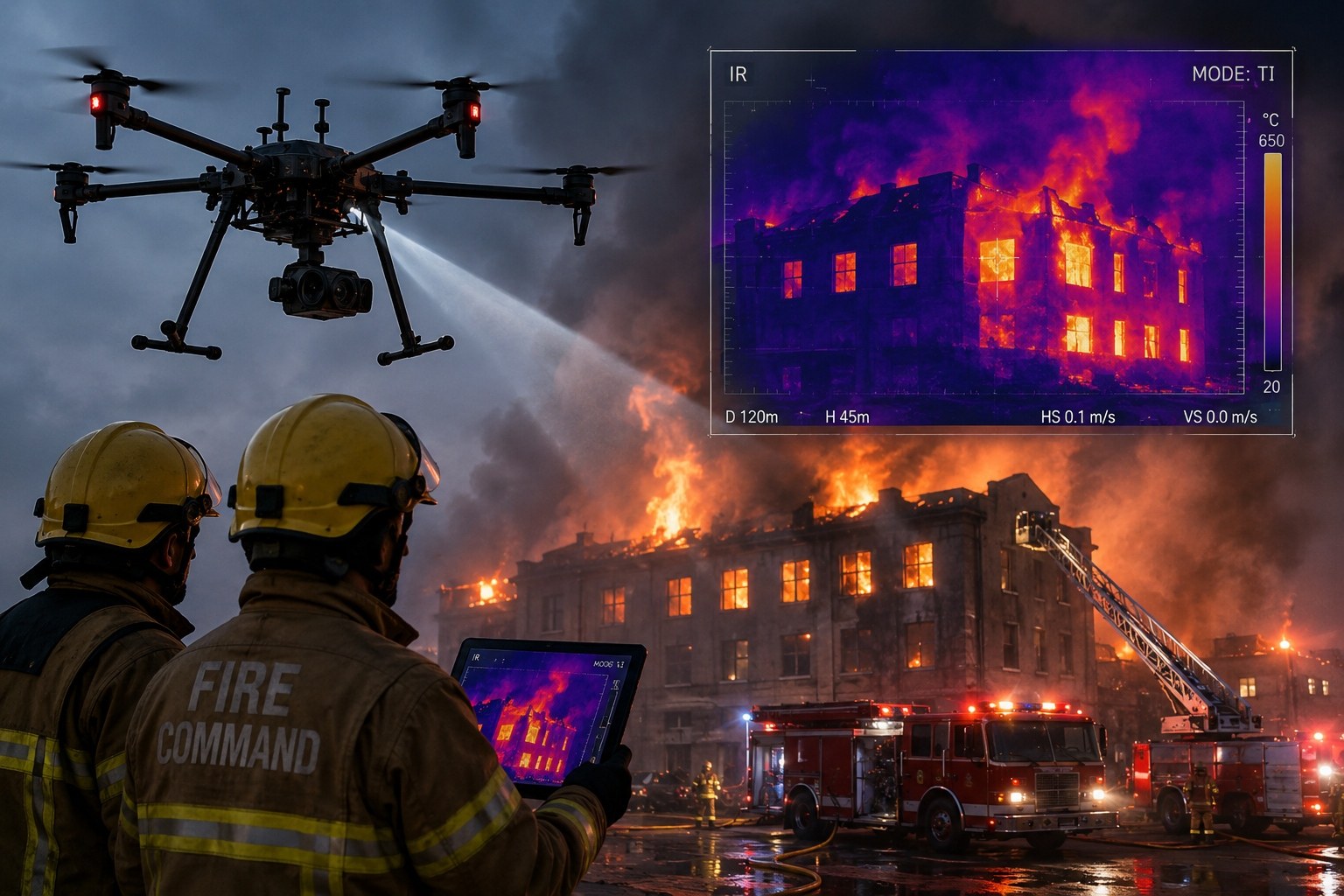 How to Select Firefighting Drones Based on Actual Needs - VastArrive