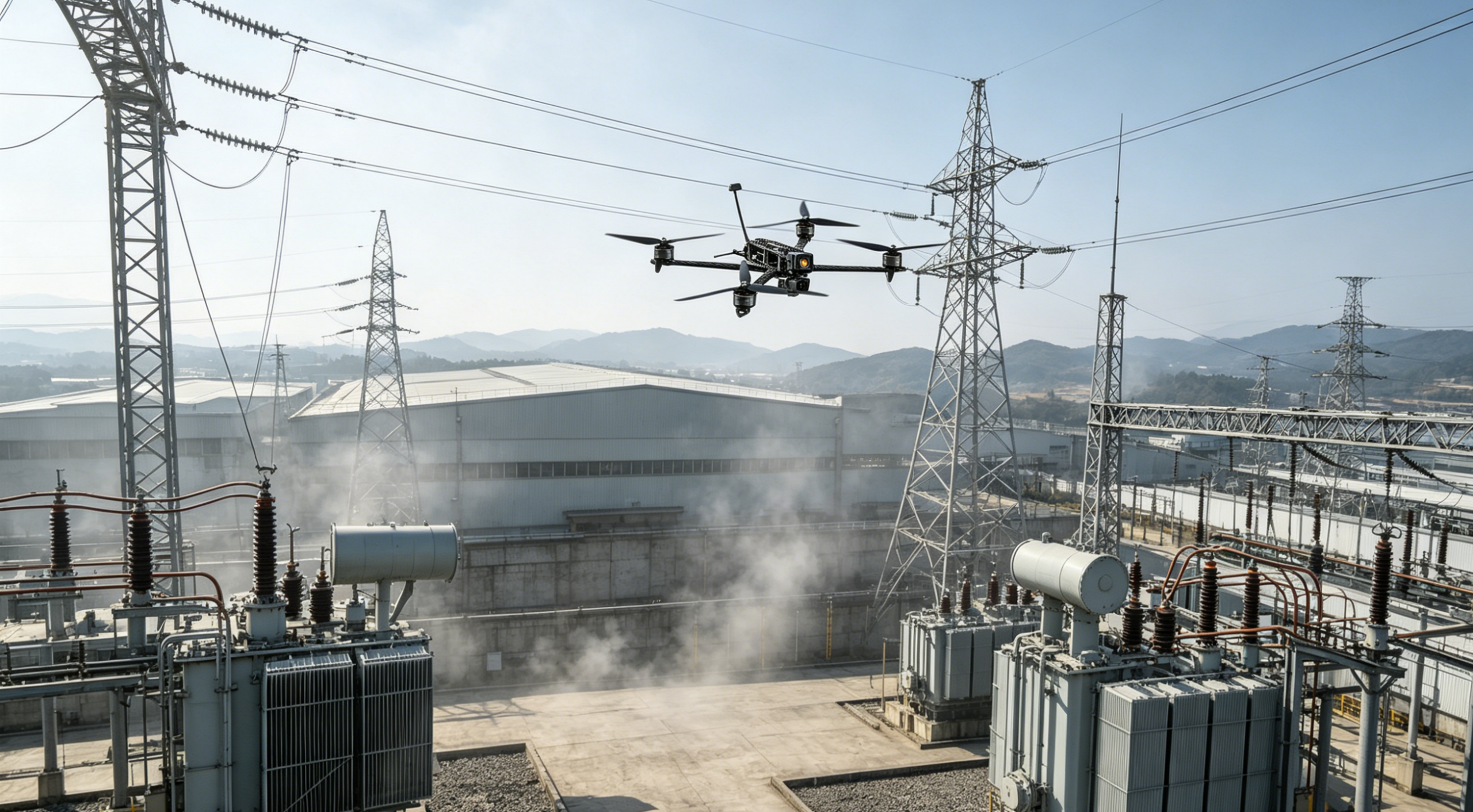 drone for full spectrum industrial heavy duty inspection