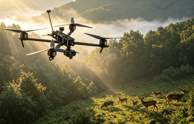 choose right drone for wildlife monitoring