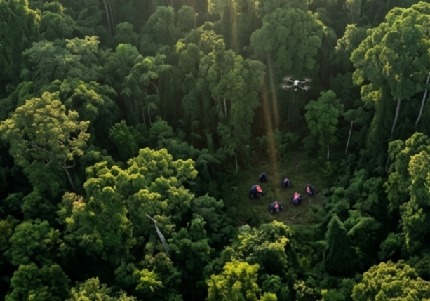 drone for wildlife monitoring