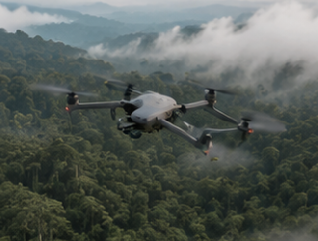 use of drones for wildlife monitoring