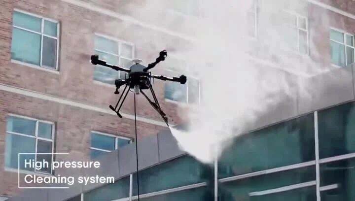 D15R drone, high pressure cleaning drone