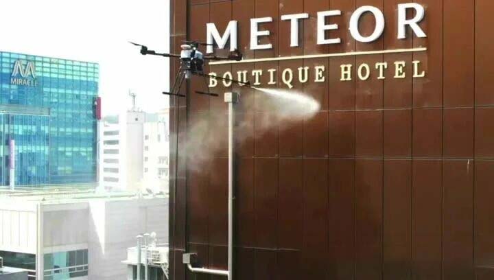 METEOR Boutique Hotel Facade Cleaning