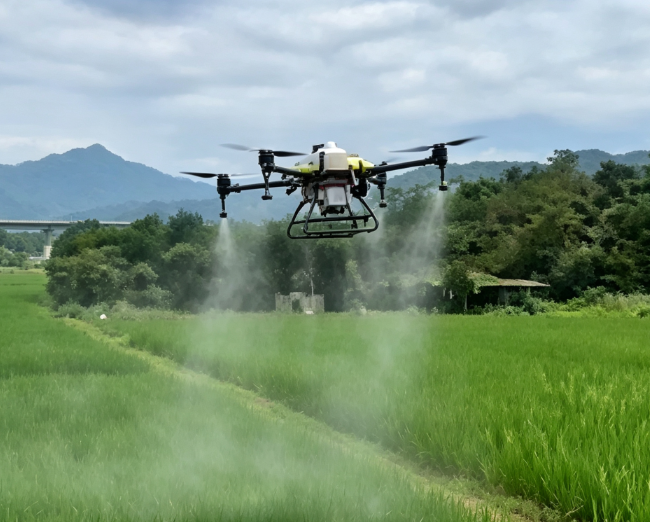 drone for spraying pesticides