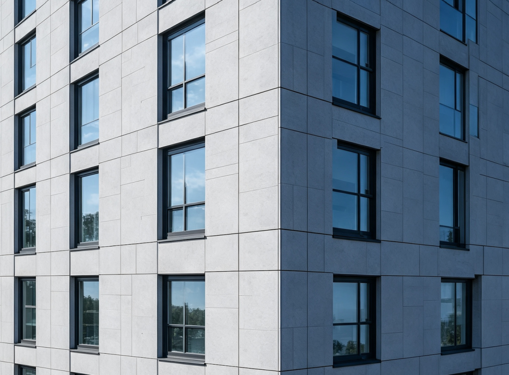 drone inspect building exterior walls