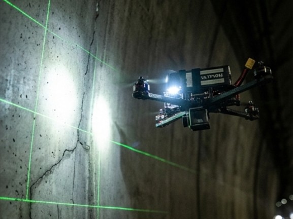 drone for tunnel inspection