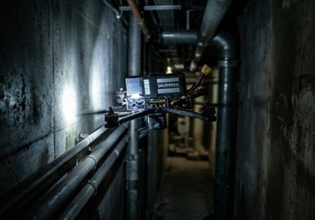 drone tunnel inspection application