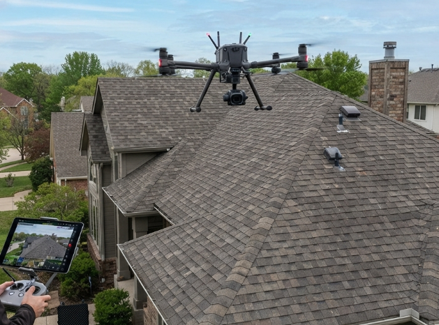 roof inspections with a drone