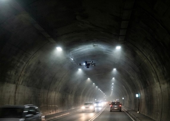 tunnel inspection drone